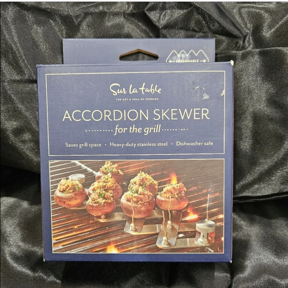Not for sake Sur La Table Stainless Steel Accordion Skewer